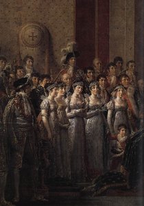 Inwijding van Keizer Napoleon I (detail)